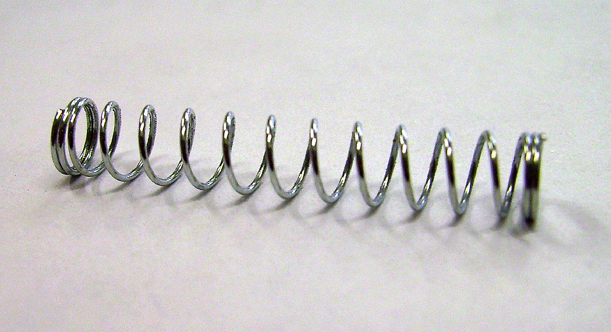Spring from a ballpen